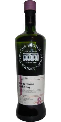 An Cnoc 2009 SMWS 115.10 The remains of the hay Refill Ex-Bourbon Barrel 59.9% 700ml