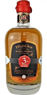 HighGlen 2015 3nd Release Double Wood Single Cask 11/11 61.8% 700ml