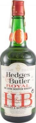 Hedges & Butler 5yo Royal De Luxe Scotch Whisky 40% 700ml