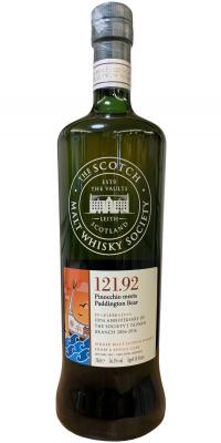 Arran 16yo SMWS 121.92 Pinocchio meets Paddington Bear Refill Hogshead 56.1% 700ml