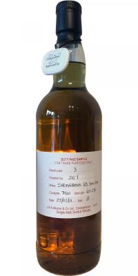 Springbank 2011 Duty Paid Sample For Trade Purposes Only Refill Bourbon Small Cask Rotation 267 49.2% 700ml