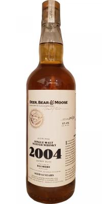 Dalmore 2004 Flvr Deer Bear & Moose Sherry Butt #6529 57.4% 750ml