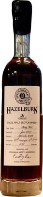 Hazelburn 2007 Springbank Society Ruby Port : 13yo refill + 3yo fresh Springbank Society Members 50.8% 350ml