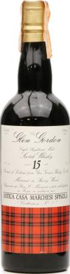 Glen Gordon 1974 Ses Antica Casa Marchesi Spinola Sherry Wood 40% 750ml