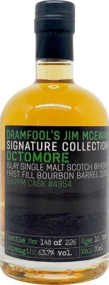 Octomore 2011 Df Jim McEwan Signature Collection 6.3 1st fill Jim Beam bourbon cask 63.7% 700ml