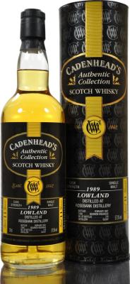 Rosebank 1989 CA Authentic Collection Bourbon Barrel 59% 700ml