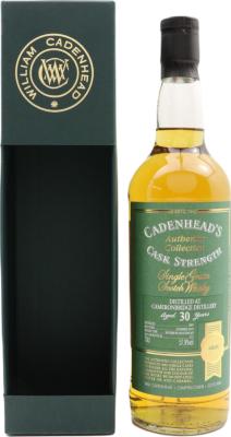 Cameronbridge 1989 CA Authentic Collection Bourbon Hogshead 57.9% 700ml