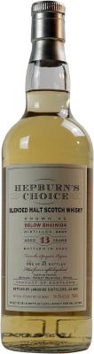 Below Bhainidh 2007 LsD Hepburn's Choice Refill Hogshead K&L Wine Merchants 54.5% 750ml