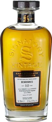 Benrinnes 2012 SV Cask Strength Collection Dechar Rechar Bourbon Hogshead 59.1% 700ml