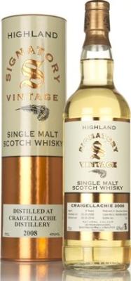 Craigellachie 2008 SV Vintage Collection Bourbon Barrels 800093 + 800094 43% 700ml