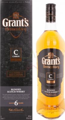 Grant's Elementary C Carbon 6 Heavily Charred Oak Casks 40% 700ml