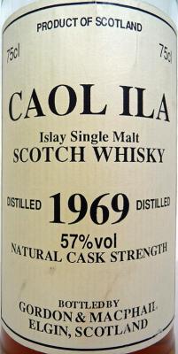 Caol Ila 1969 GM 57% 750ml