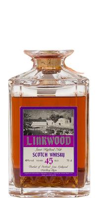 Linkwood 45yo GM Crystal Decanter Sestante Import Parma 40% 750ml