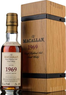 Macallan 1969 Fine & Rare #10412 59% 700ml