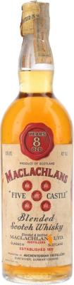 Maclachlans 8yo Five Castle 43% 750ml