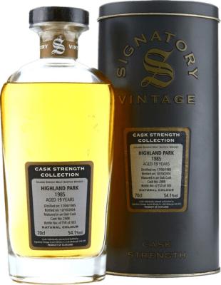 Highland Park 1985 SV Cask Strength Collection 19yo #2908 54.1% 700ml