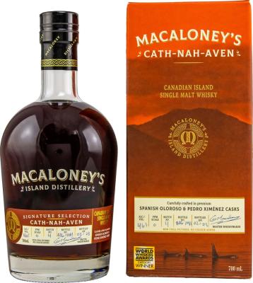 Macaloney's Cath-Nah-Aven Spanish Oloroso Pedro Ximenez Casks 46% 700ml