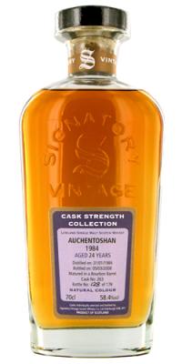 Auchentoshan 1984 SV Cask Strength Collection Bourbon barrel #263 58.4% 700ml