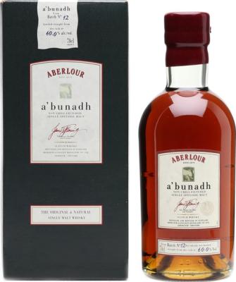 Aberlour A'bunadh batch #12 60% 700ml