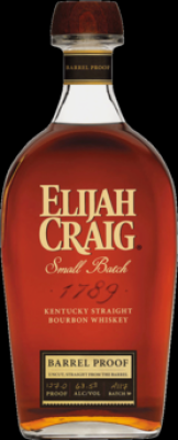 Elijah Craig 12yo New American Oak Barrel 63% 750ml