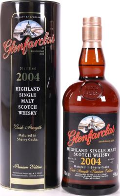 Glenfarclas 2004 Cask Strength Premium Edition Sherry Casks 59.4% 700ml