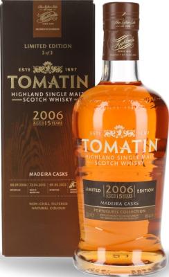 Tomatin 2006 The Madeira Edition Portuguese Collection Madeira Wine 46% 700ml