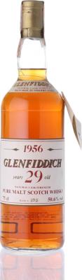 Glenfiddich 1956 It Pure Malt Scotch Whisky Sherry Wood 50.6% 750ml