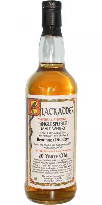 Benrinnes 1980 BA Natural Strength Oak Cask #1351 59.3% 750ml