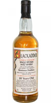 Benrinnes 1980 BA Natural Strength Oak Cask #1351 59.3% 750ml