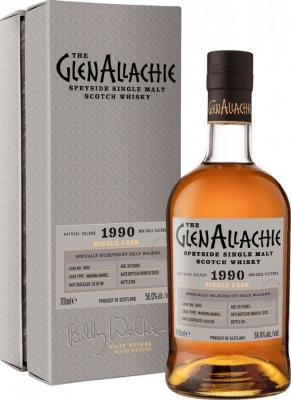 Glenallachie 1990 Single Cask Virgin Oak Barrel #3593 54.8% 700ml