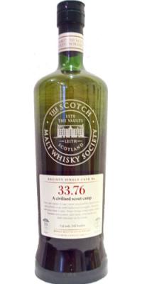 Ardbeg 1998 SMWS 33.76 A civilised scout camp 1st Fill Barrel Ex Bourbon 56.3% 700ml