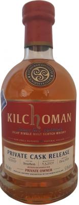 Kilchoman 2007 Private Cask Release 71/2007 57.8% 700ml