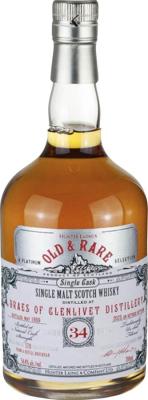 Braes of Glenlivet 1989 HL Old & Rare Platinum Refill Hogshead 54.4% 700ml