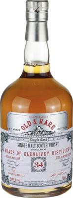 Braes of Glenlivet 1989 HL Old & Rare Platinum Refill Hogshead 54.4% 700ml