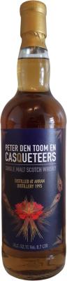 Arran 1995 cQs Peter den Toom en casQueteers 95/435 52.1% 700ml