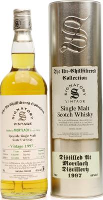 Mortlach 1997 SV The Un-Chillfiltered Collection 7165 + 7166 46% 700ml