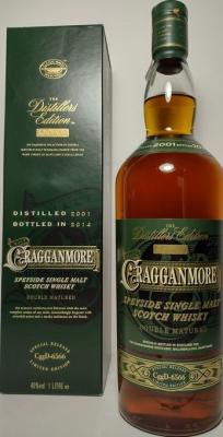 Cragganmore 2001 40% 1000ml