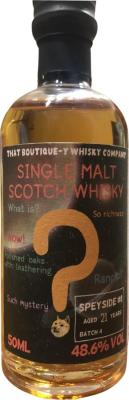 Speyside #1 TBWC Batch4 48.6% 500ml