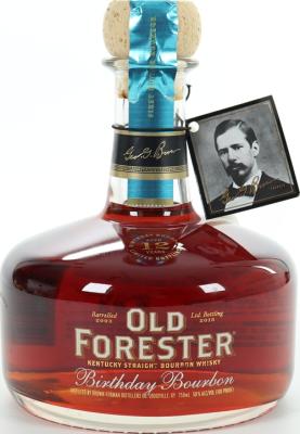 Old Forester 2003 Birthday Bourbon Limited Bottling 12yo New White Oak Barrels 50% 750ml
