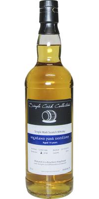 Highland Park 1996 SCC Bourbon Hogshead #5975 54.8% 700ml