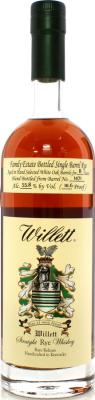 Willett 8yo Family Estate Bottled Single Barrel Rye new-oak American Standard Barrel Nickolls & Perks Exclusive 55.8% 700ml
