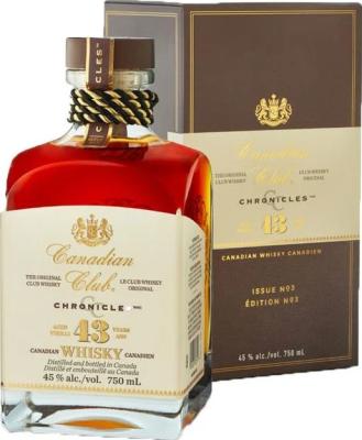 Canadian Club Chronicles 43 45% 750ml