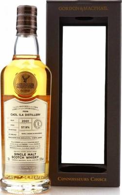 Caol Ila 2001 GM Connoisseurs Choice Cask Strength Refill American Hogshead Exclusive for Shinanoya Tokyo 57.9% 700ml