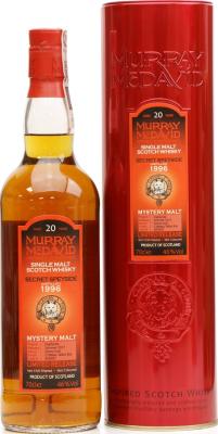 Secret Speyside 1996 MM Mystery Malt Limited Release #600007 46% 700ml