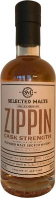 Zippin Blended Malt Scotch Whisky Cask Strength 59.7% 500ml