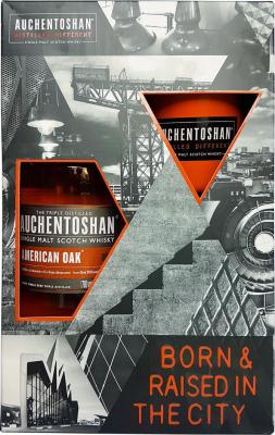 Auchentoshan American Oak Gift Set 40% 700ml