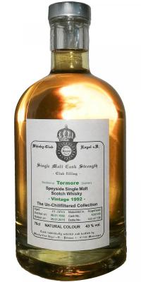 Tormore 1992 WCR Club filling Hogshead 100146 43% 700ml