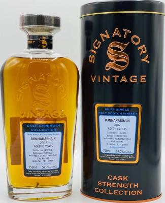 Bunnahabhain 2007 SV 1st Fill Sherry Butt #590 57.7% 750ml