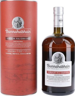 Bunnahabhain Eirigh Na Greine Limited Edition Release Travel Retail 46.3% 1000ml