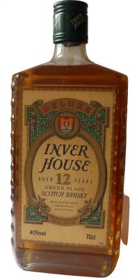 Inver House 12yo Green Plaid Scotch Whisky 40% 700ml
